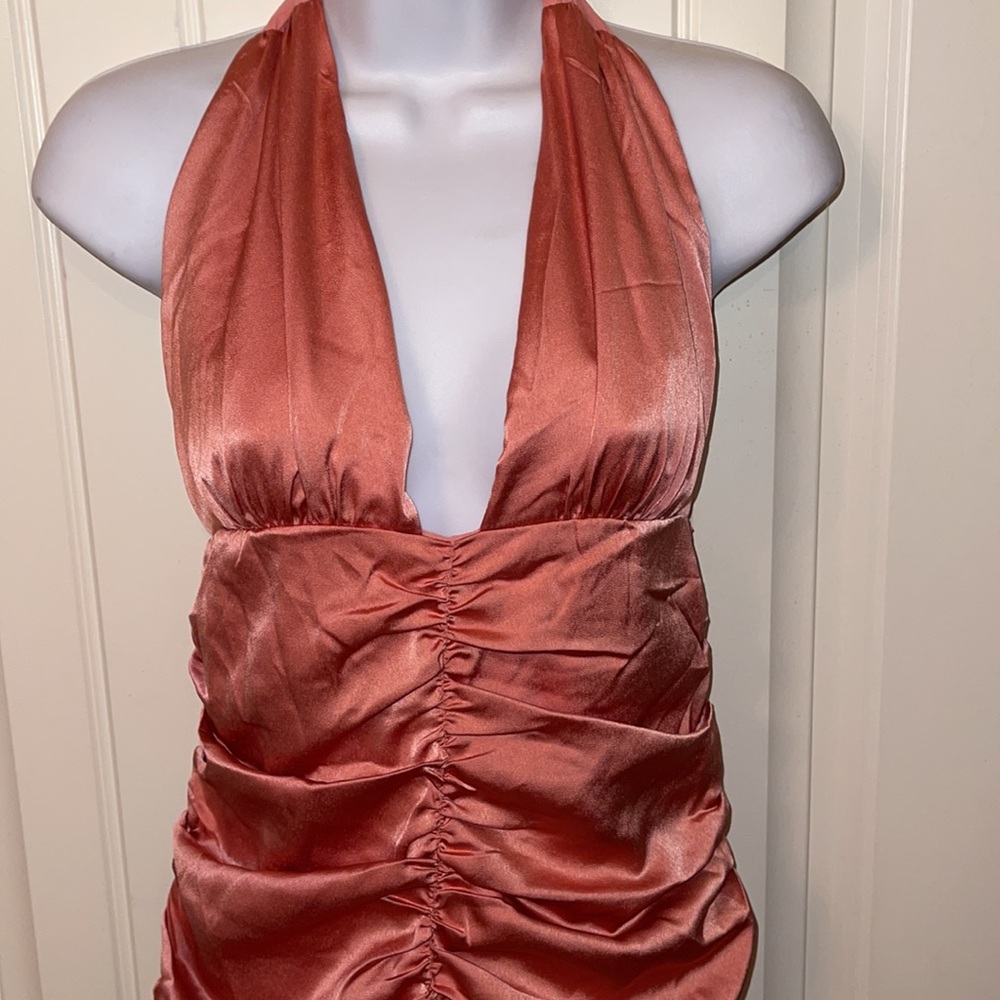 Sale‼️🔥 NWT! Fashion Nova Still Sweet Satin Mini Dress Size Medium